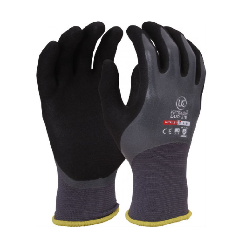 UCi Nitrilon Duo-Lite 18gg Nitrile Coated Precision Gloves